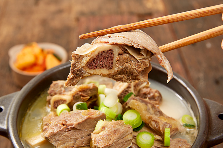 미식명가 한우사골 갈비곰탕 600g - 쿠캣